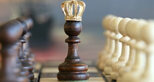 Chess piece strategy pawn promoted.
